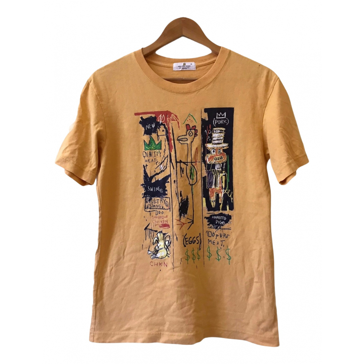 T-shirt Jean Michel Basquiat Orange 